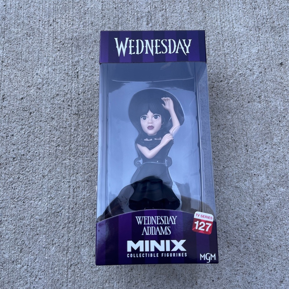 Wednesday Addams - The Addams Family - MINIX Collectible Figurines. NEW